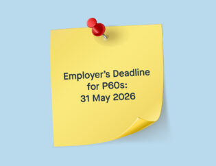 P60 Deadline 31 May 2026