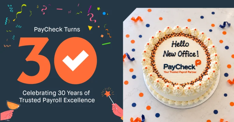 PayCheck Celebrates 30 Years of Supporting UK Businesses | New London Headquarters