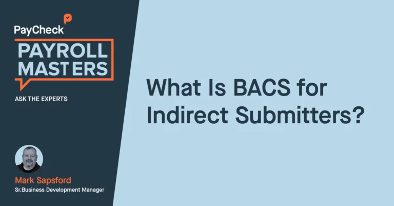 What Is a BACS for Indirect Submitter