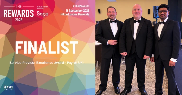 PayCheck Named Finalist for Service Provider Excellence Award – Payroll UKI at The Rewards 2026